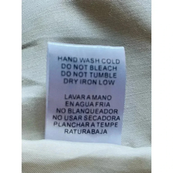 Aureum Talia Muted floral print Collared amino Dress size L - Picture 9 of 9